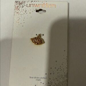 Unwritten Gold-Tone Brooch